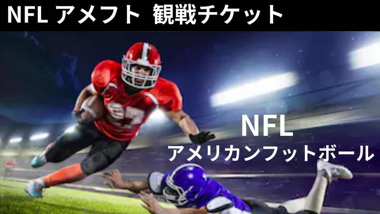  ■NFL アメリカンフットボール観戦チケット