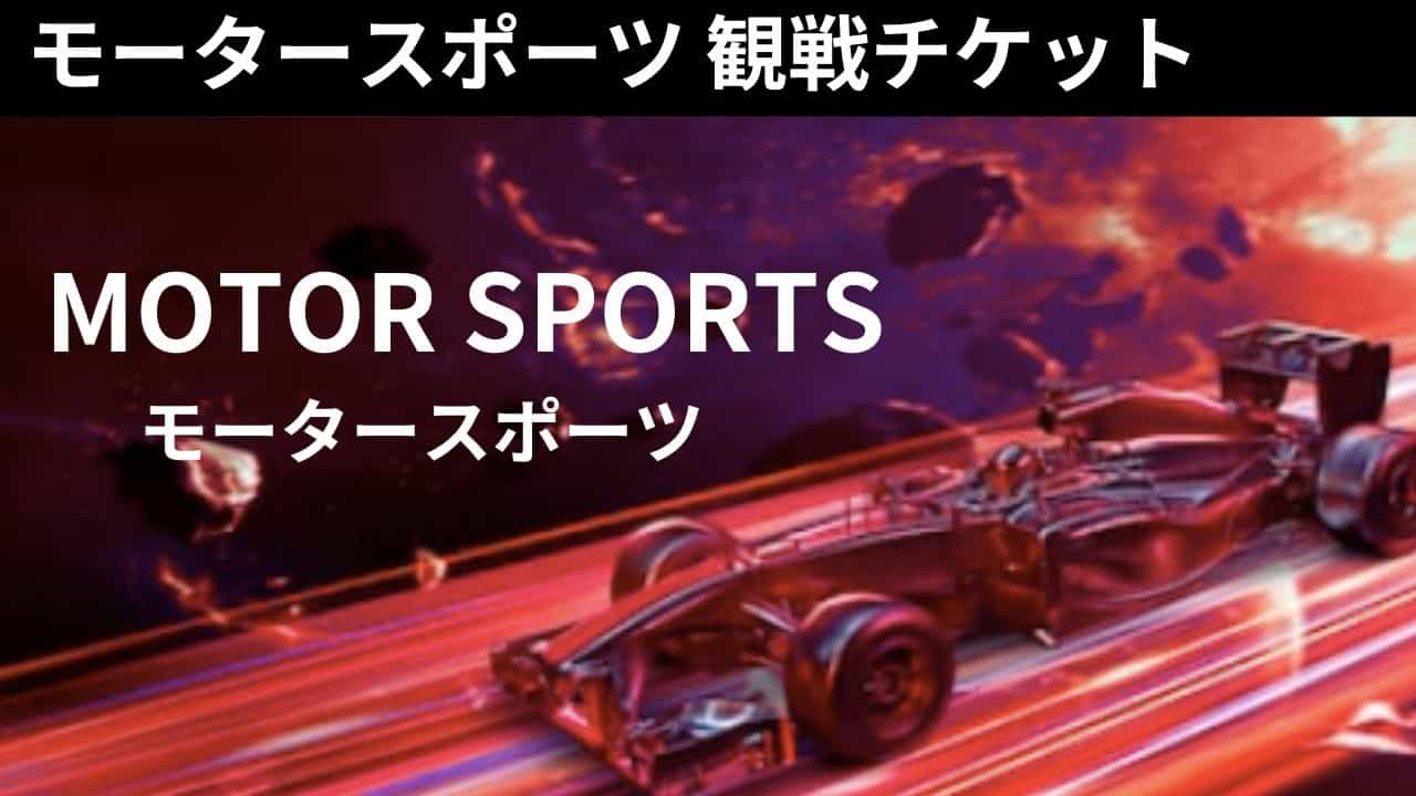  ■モータースポーツ 観戦チケット