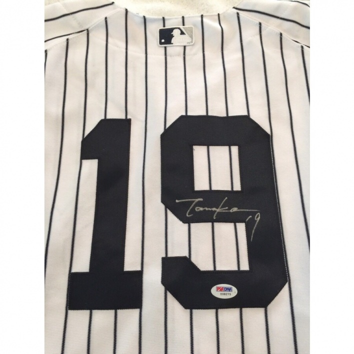 Masahiro Tanaka NY Yankees 2014 Game Used Signed Jersey