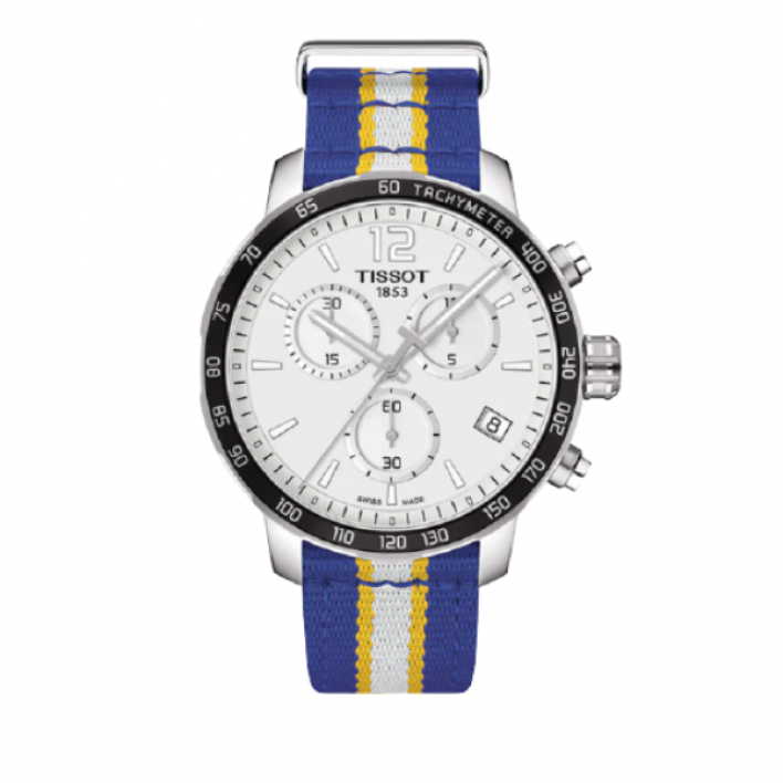 ゴールデンステイトウォリアーズ Quickster Quartz クロノグラフ【ブランド：ティソ Tissot 】